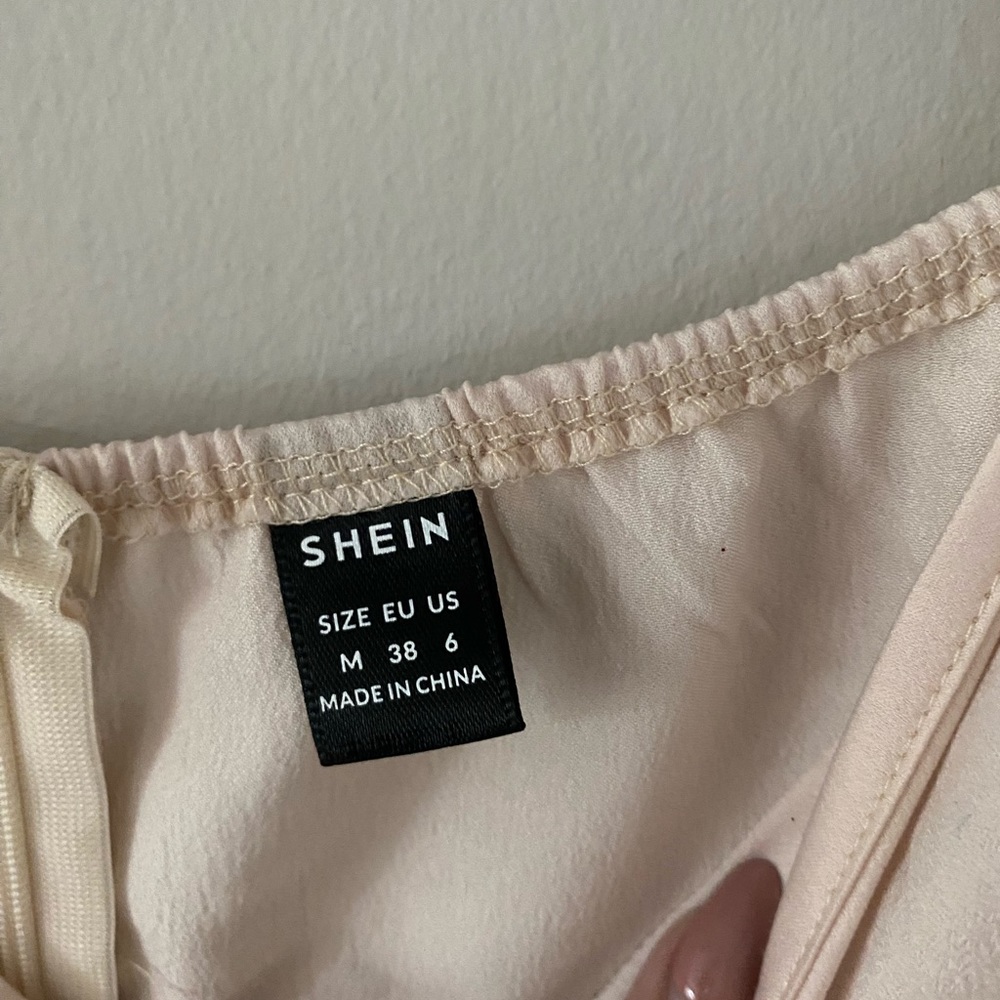 Shein Cream Puff Sleeve Maxi Dress - Picture 7 of 7